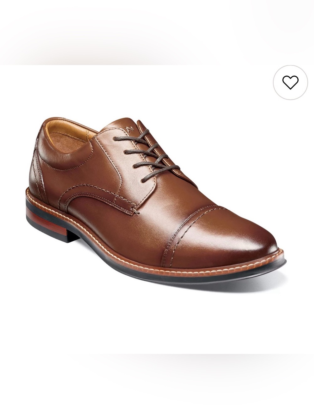 Nunn Bush® Westfield Men's Leather Cap Toe Oxford Dress Shoes